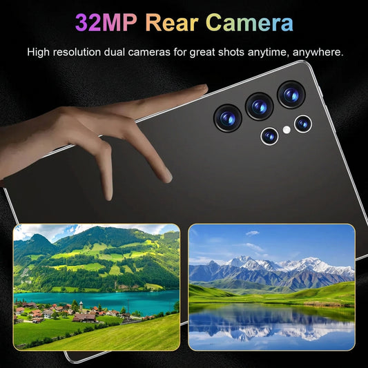 Tablette S23 Noir – Écran 10,36″, Android 13, 16 Go + 1 To