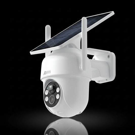 Caméra Solaire ANRAN 5MP WiFi Détection Humaine PIR Extérieur