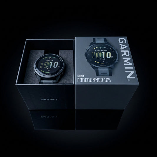 Garmin Forerunner 165 – Montre GPS Running | AMOLED 1,2" | Autonomie 11 Jours | Noir