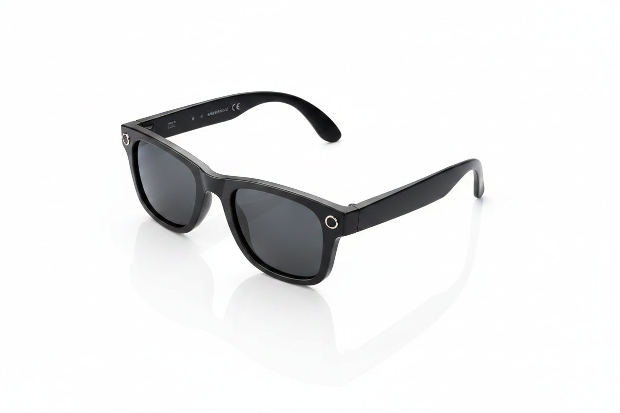 GUHUAVMI W610 — Lunettes Connectées IA | ChatGPT 4.0, Traducteur IA, Caméra 800W, Verres Photochromiques & Étanche — Noir Solaire