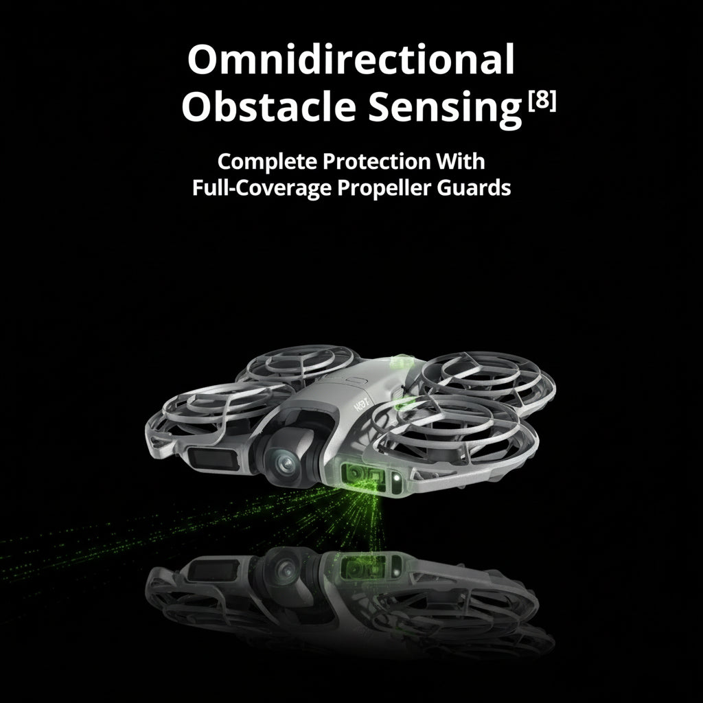 DJI Neo2 Fly More Combo – Drone Caméra 4K, 151g, Protection Hélices, ActiveTrack