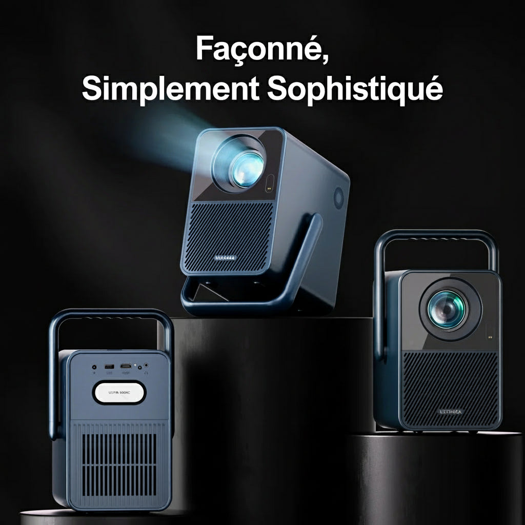 Vidéoprojecteur ULTIMEA E40 4K Android TV 11 Netflix 1000 ANSI Lumens - Dolby Audio WiFi Bluetooth Home Cinéma Portable