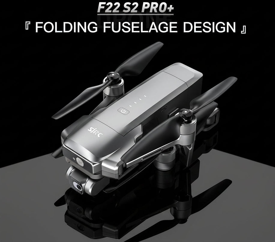 F22 S2 XR PRO+ GPS – Drone 4K EIS avec Nacelle 2 Axes et Évitement d'Obstacles