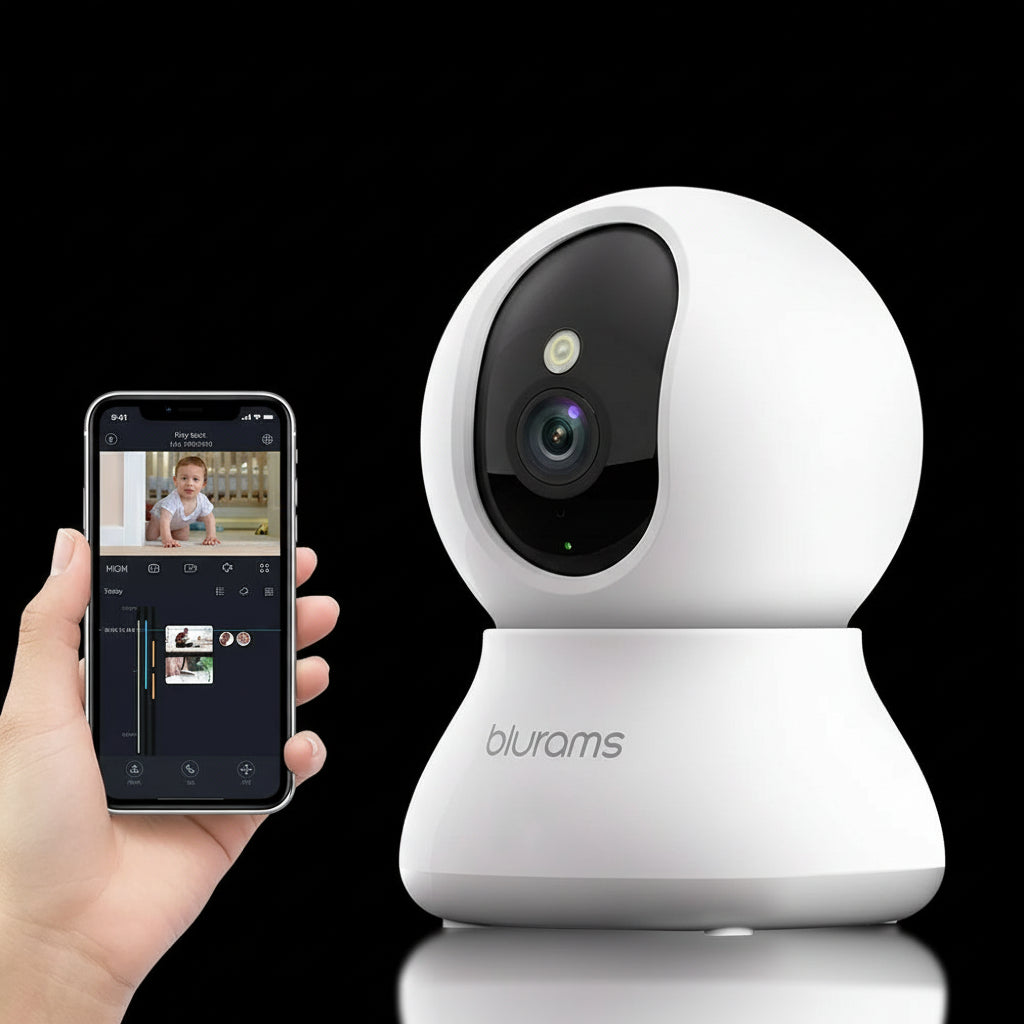 Pack 2 Babyphones Caméra 2K HD - Surveillance Duo Vision Nocturne