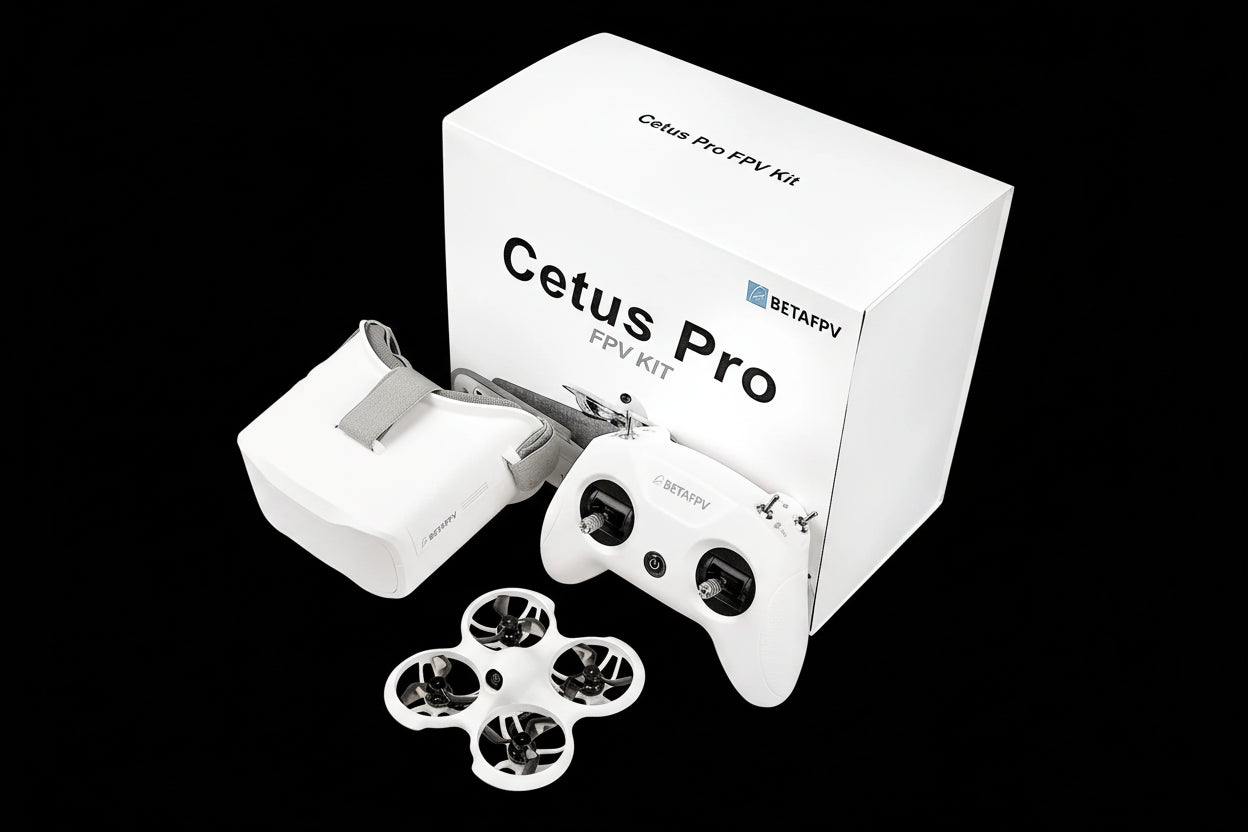 BETAFPV Cetus PRO FPV Kit – Drone Racing Indoor avec Radiocommande et Lunettes