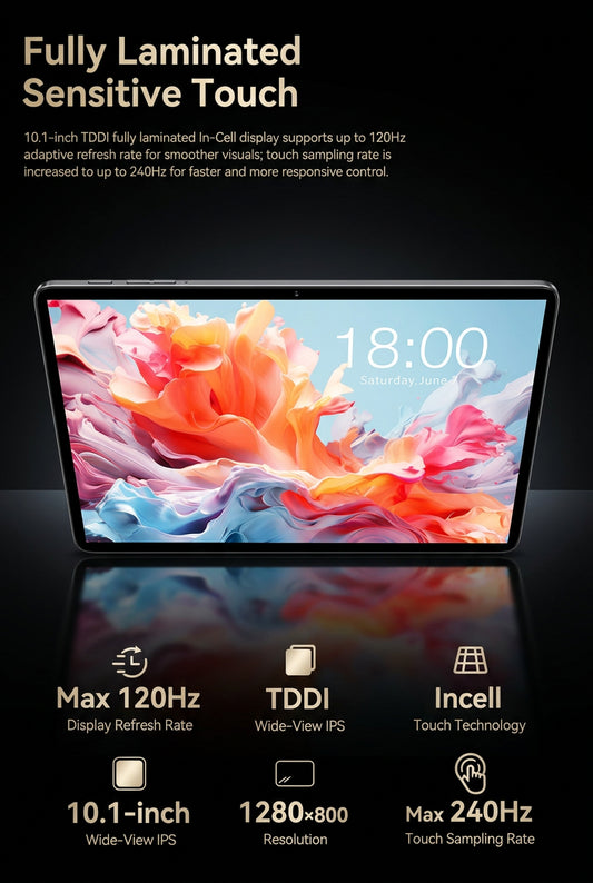 Tablette TECLAST P30T 10,1″ – 128 Go avec kit d’accessoires
