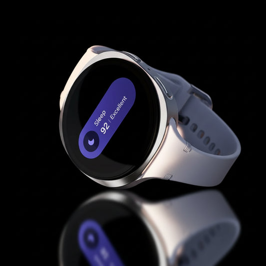 Samsung Galaxy Watch 8 Super AMOLED 1.5" 32Go Bluetooth/LTE - Montre Connectée Santé Fitness - Blanc 40mm Premium