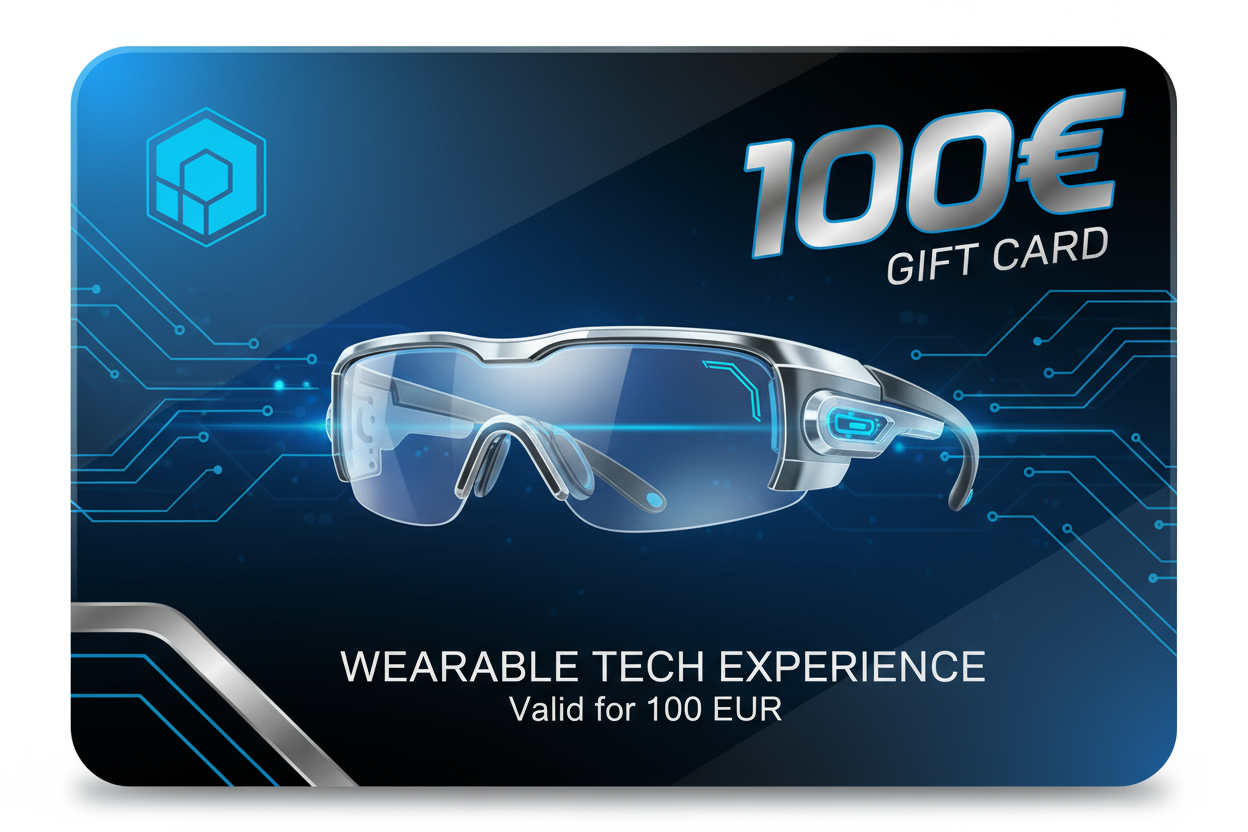 Carte cadeau 100 euros lunettes connectées