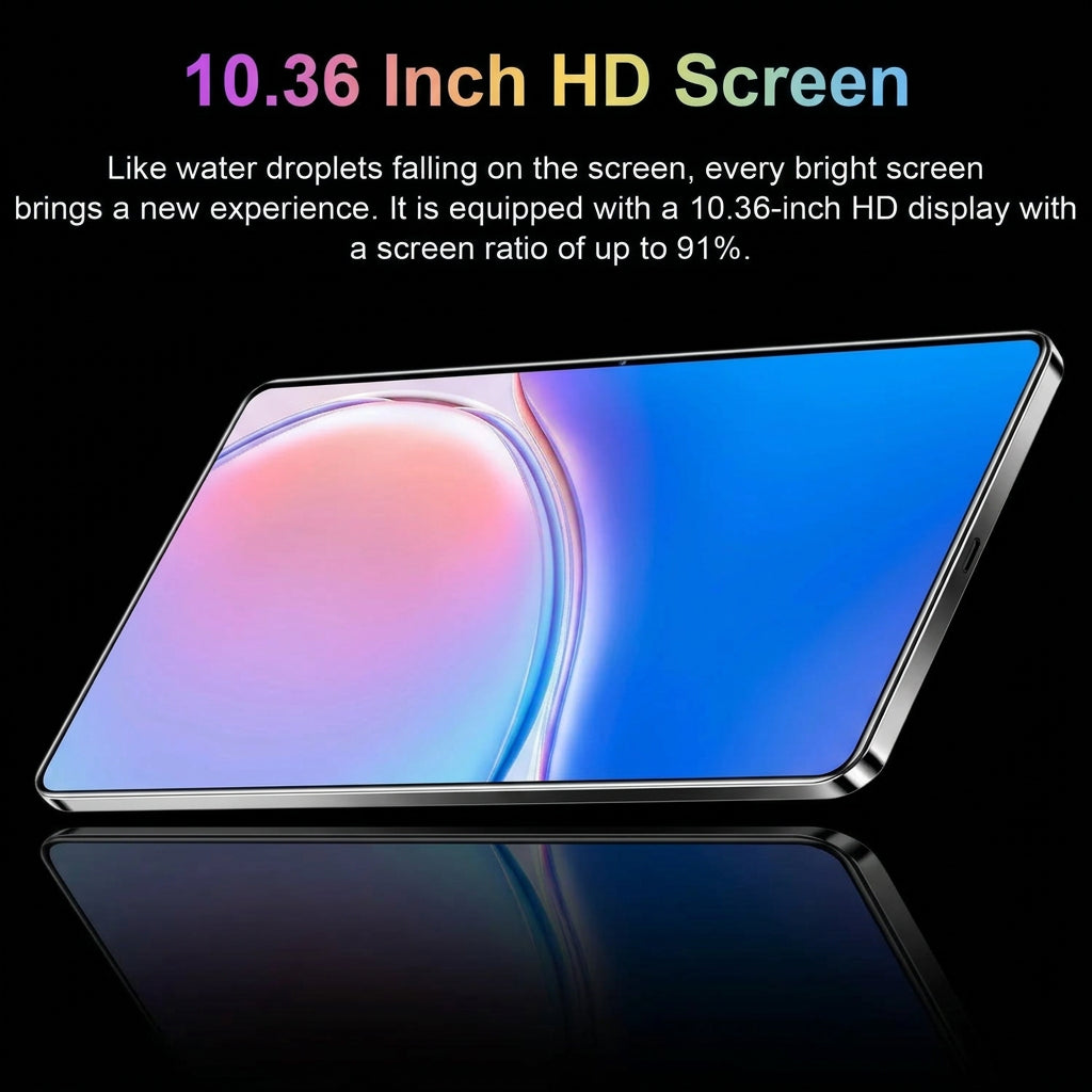 Tablette S23 Gris – Écran 10,36″, Android 13, 16 Go + 1 To