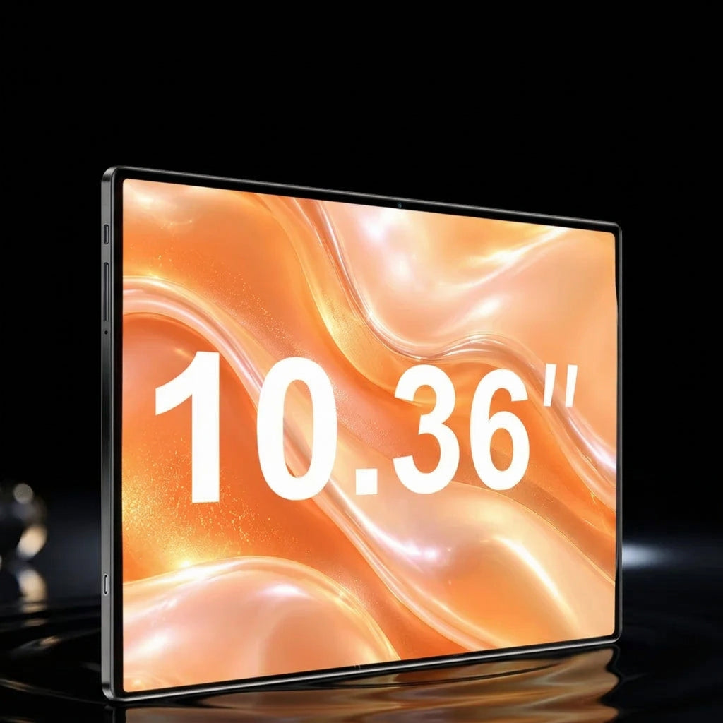 Tablette Android 13 – Écran IPS 10,36″, Wi-Fi – Noir