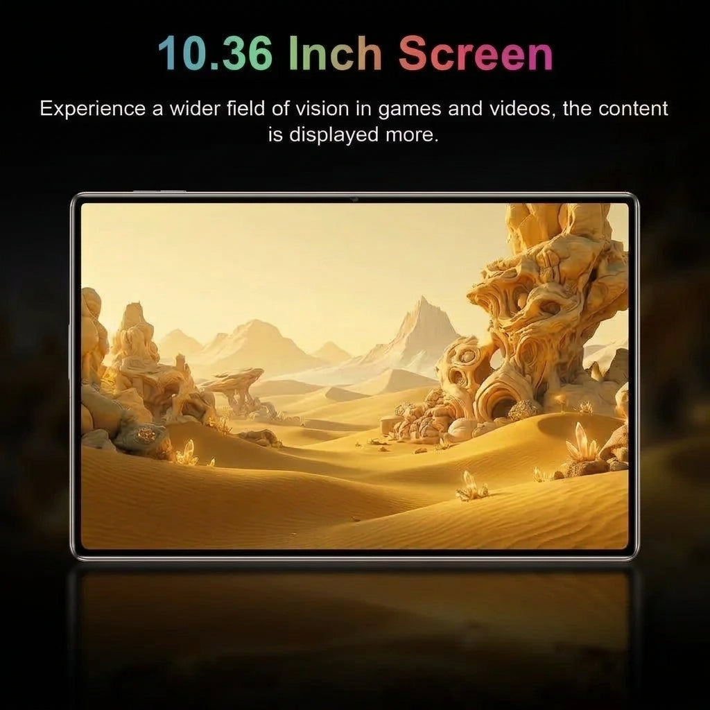 Tablette Android 13 10,36″ grise | 16 Go + 1 To