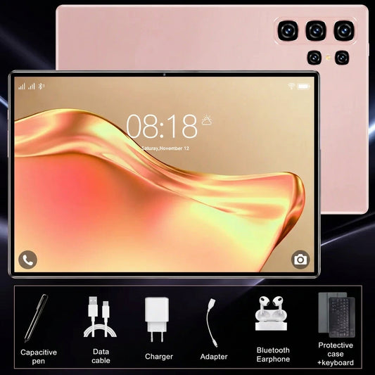 Tablette Android 13 10,36″ dorée | 16 Go + 1 To