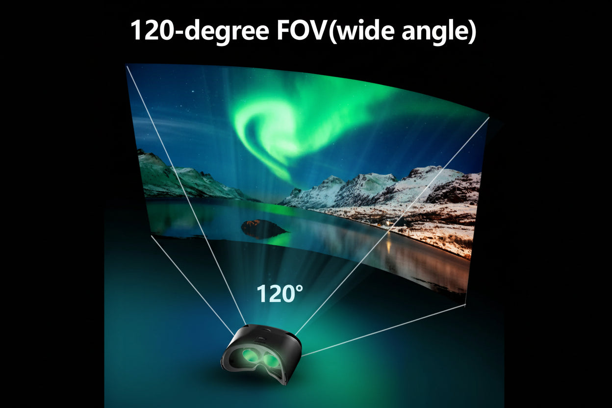 Casque VR 3D Premium avec Lentilles Optiques – Réalité Virtuelle pour iPhone & Android