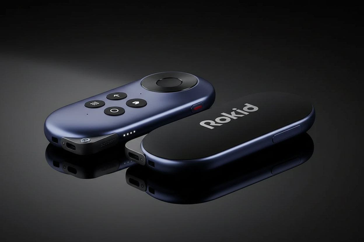 Lunettes AR Rokid Max Micro OLED 215" FOV 50° + Station