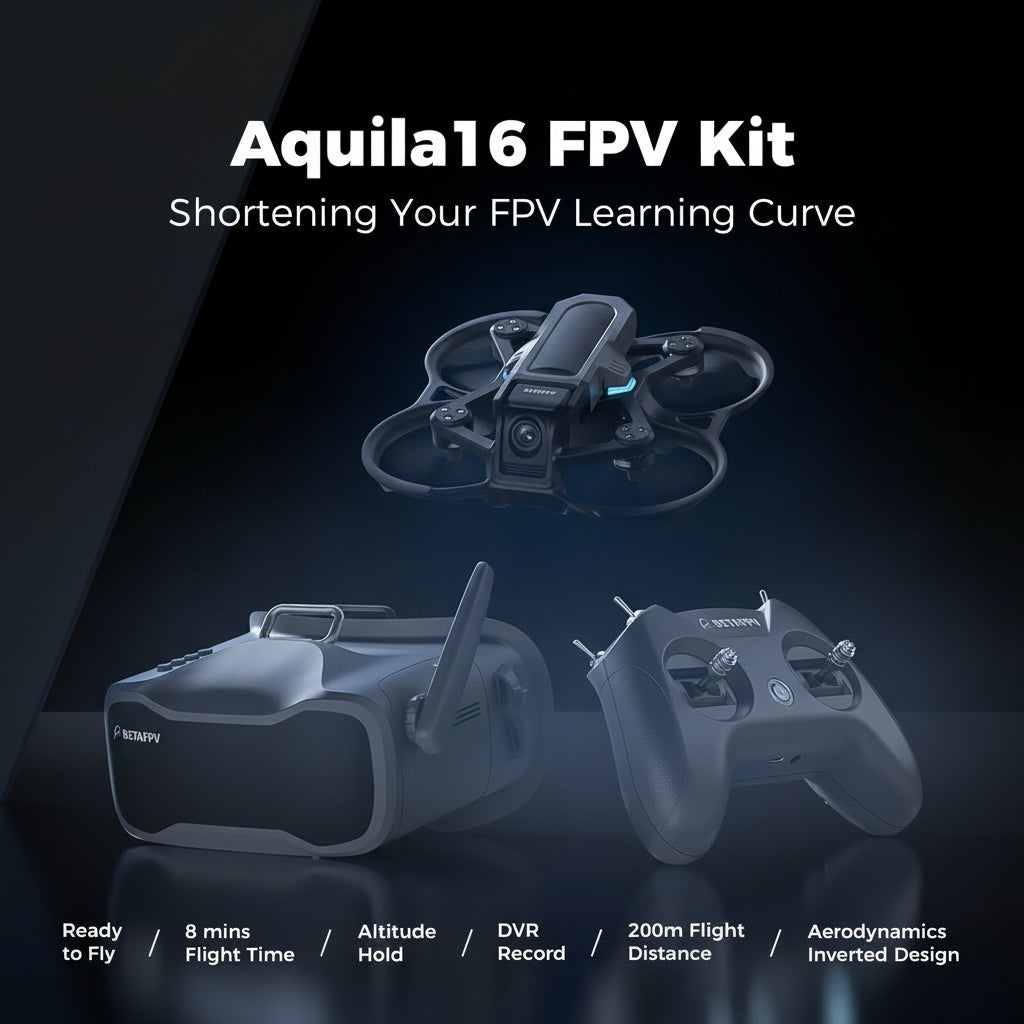 Drone FPV BETAFPV Aquila16 Racing Brushless C0 - Kit Pro 2-3S