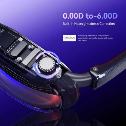 Rokid Max Lunettes AR 3D - Écran Virtuel 215" 50° Gaming Streaming