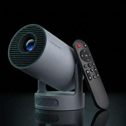 Mini vidéoprojecteur Magcubic HY300 Pro+ gris HD 720p avec télécommande vocale