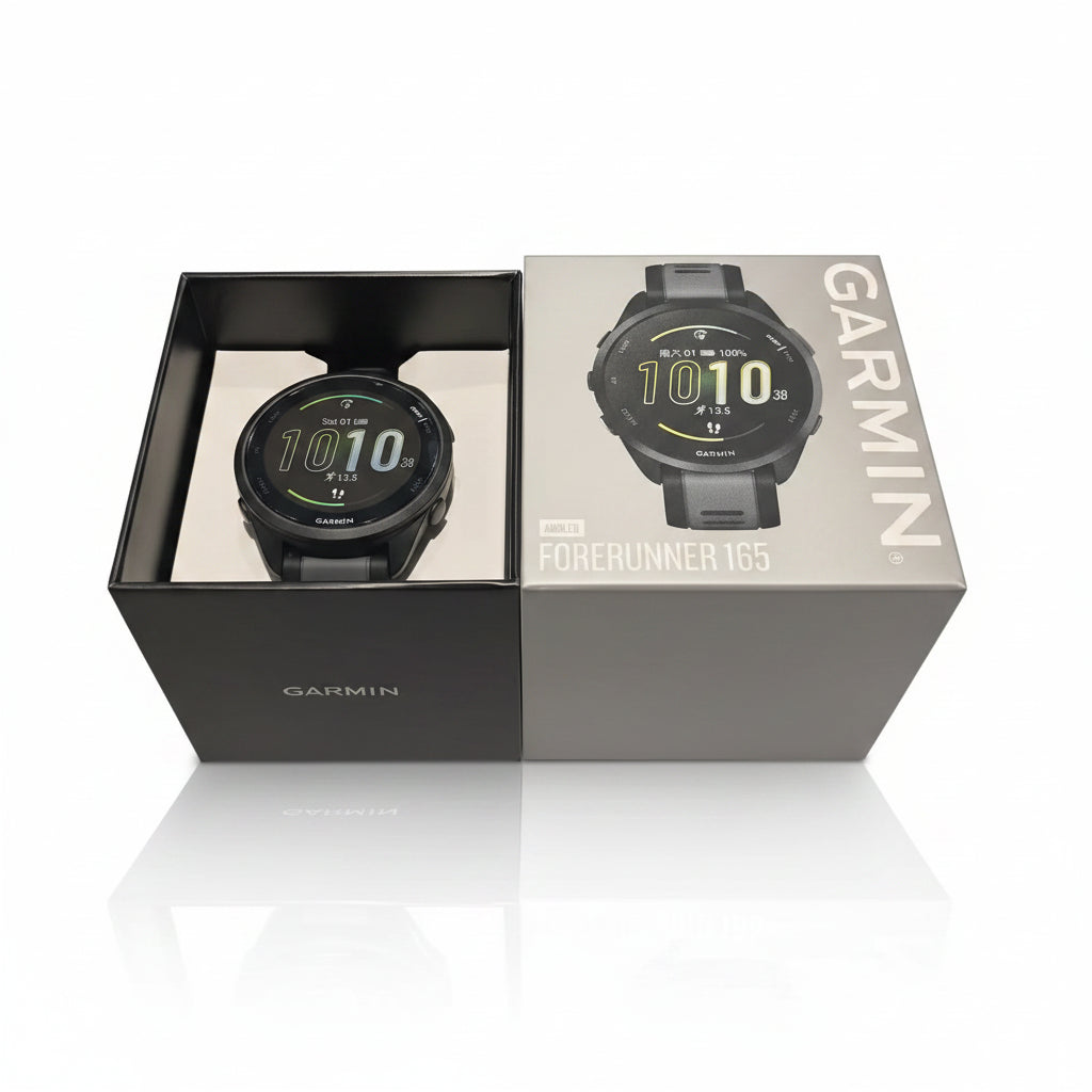 Garmin Forerunner 165 – Montre GPS Running | AMOLED 1,2" | Autonomie 11 Jours | Noir