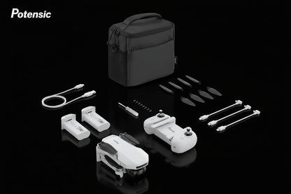 Drone Potensic C0 ATOM SE 4K GPS Gimbal 1 Axe 249g - Portée 4km Waypoint Follow Me - Kit 2 Batteries