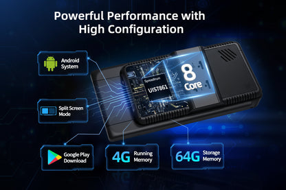 Autoradio Android 14 Imagbon W60N 11.3" 8 Cœurs CarPlay WiFi 5G