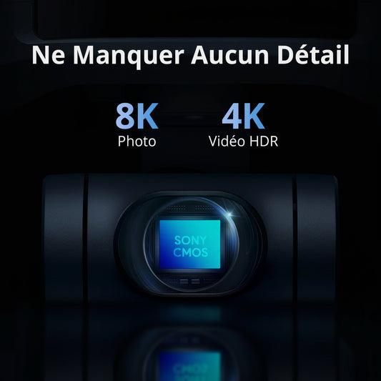 Drone Potensic ATOM 2 4K HDR 8K Photo 249g - Gimbal 3 Axes Portée 10km - AI Track Night Shot Vertical