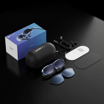 Rokid Max Lunettes AR 3D - Écran Virtuel 215" 50° Gaming Streaming