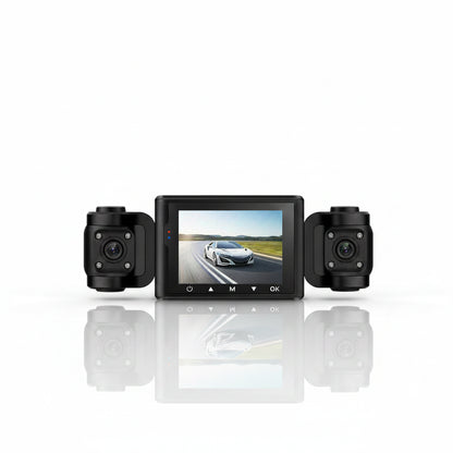 Dashcam 4 Caméras HD 1080P – Enregistrement 360° & Vision Nocturne | Podofo