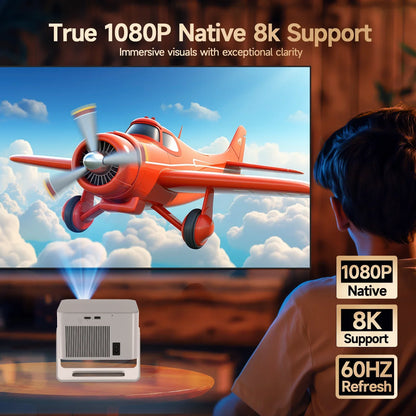 Magcubic HY350Max – Vidéoprojecteur Full HD 1080p | 900 ANSI, Android 14, WiFi 6, Autofocus, 8K