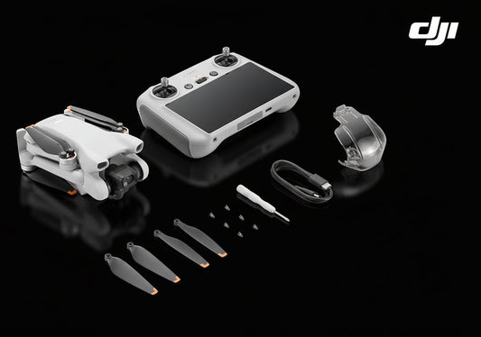 DJI Mini 3 Drone Caméra 4K HDR - Ultra-Léger 249g avec DJI RC et 38 Min d'Autonomie -