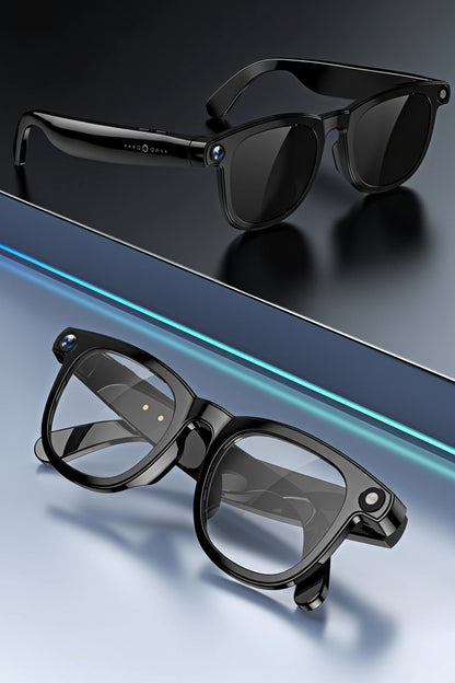 Hiwego V302 — Lunettes Connectées IA | Caméra HD, Traduction Vocale, Appels Bluetooth & Résistance à l’Eau