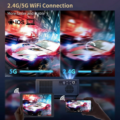 Vidéoprojecteur ThundeaL TD98 Full HD 1080P WiFi Android 7500 Lumens