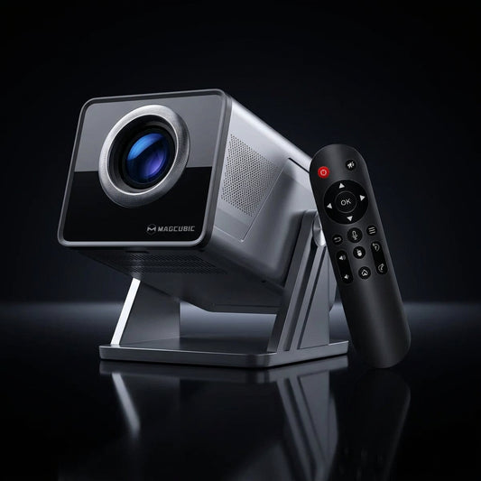 Magcubic X7 – Vidéoprojecteur Full HD, Android 14 et télécommande vocale
