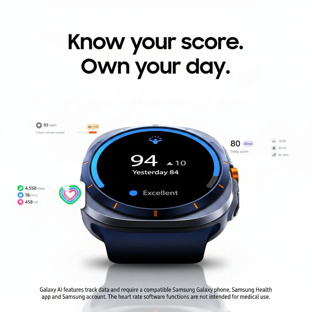 Samsung Galaxy Watch Ultra 2025 | Super AMOLED 1,5" · LTE · 590 mAh · Titanium Silver