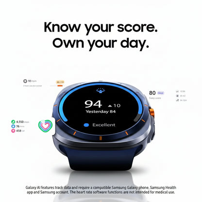Samsung Galaxy Watch Ultra 2025 | Super AMOLED 1,5" · LTE · 590 mAh · Titanium Silver