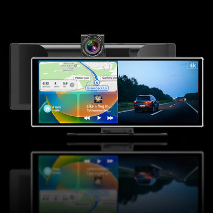 Écran CarPlay Sans Fil 11.26" 4K DVR - Double Caméra Navigation HD