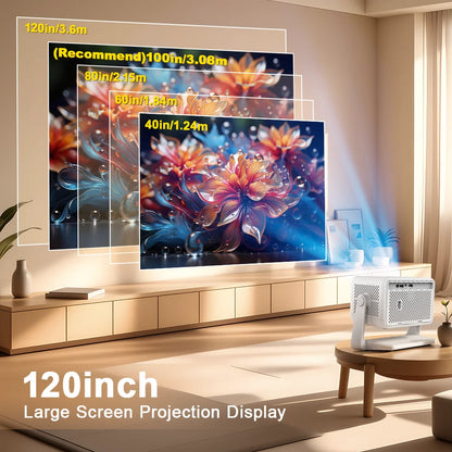 Vidéoprojecteur PROGAGA PG370 MAX Full HD | Android 13 & Wi-Fi 6