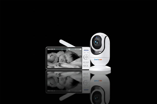 Babyphone Vidéo 7" Sans WiFi 5000mAh - Audio Vision Nocturne Zoom 4X