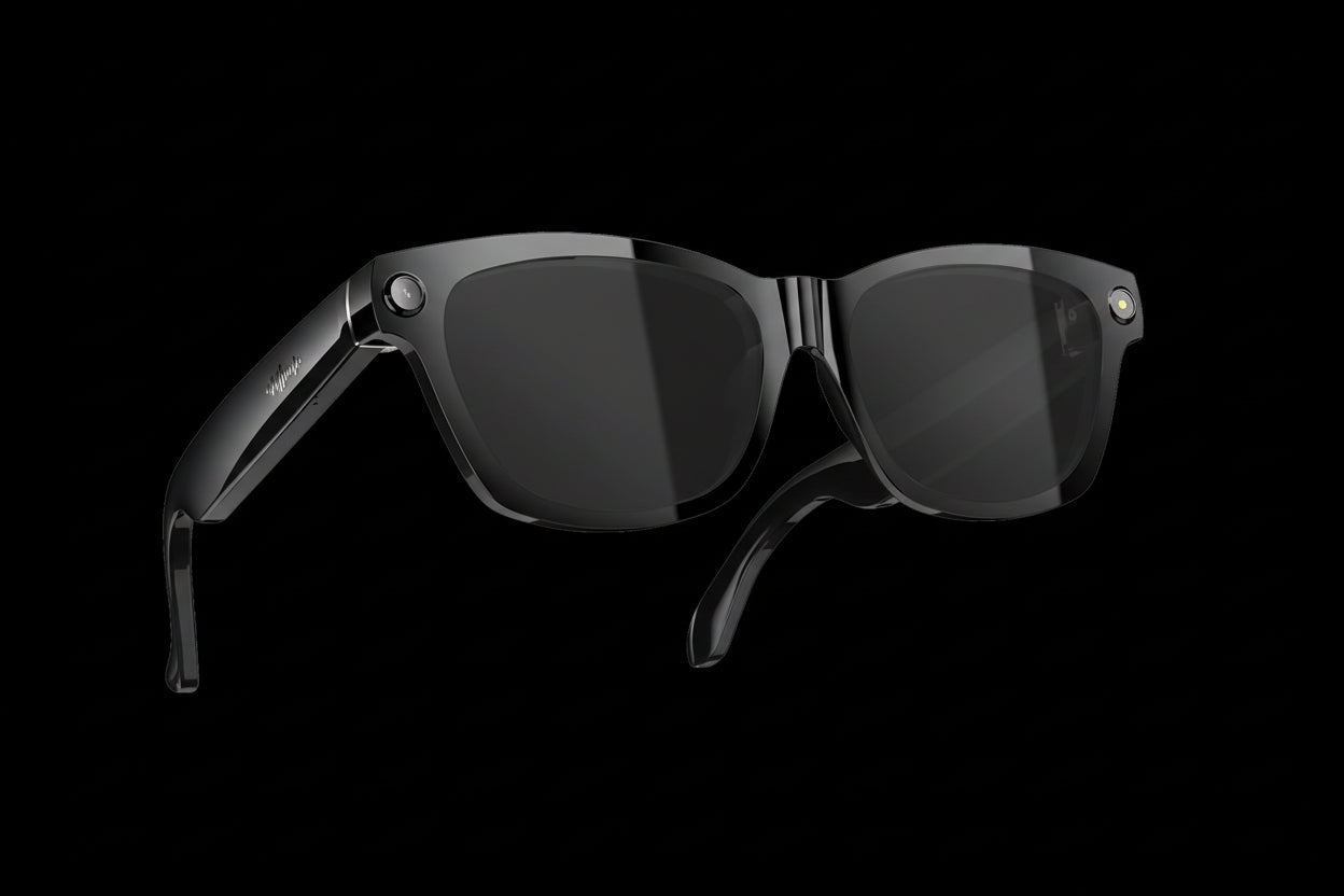 Lunettes Connectées Blackview BV100 AI Caméra 8MP Traduction Temps Réel WiFi Bluetooth 5.4 - Smart Glasses Audio