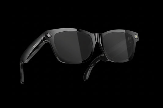 Lunettes Connectées Blackview BV100 AI Caméra 8MP Traduction Temps Réel WiFi Bluetooth 5.4 - Smart Glasses Audio