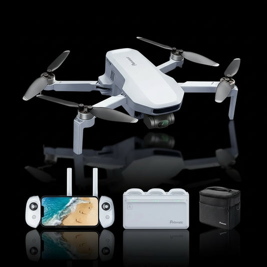 Drone Potensic ATOM 4K GPS Nacelle 3 Axes 249g - Fly More Combo 6km Brushless - Mini Quadcopter Professionnel