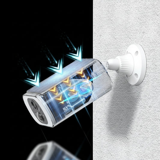 Pack 4 Caméras Solaires ANRAN 2K WiFi Projecteur Vision Nocturne