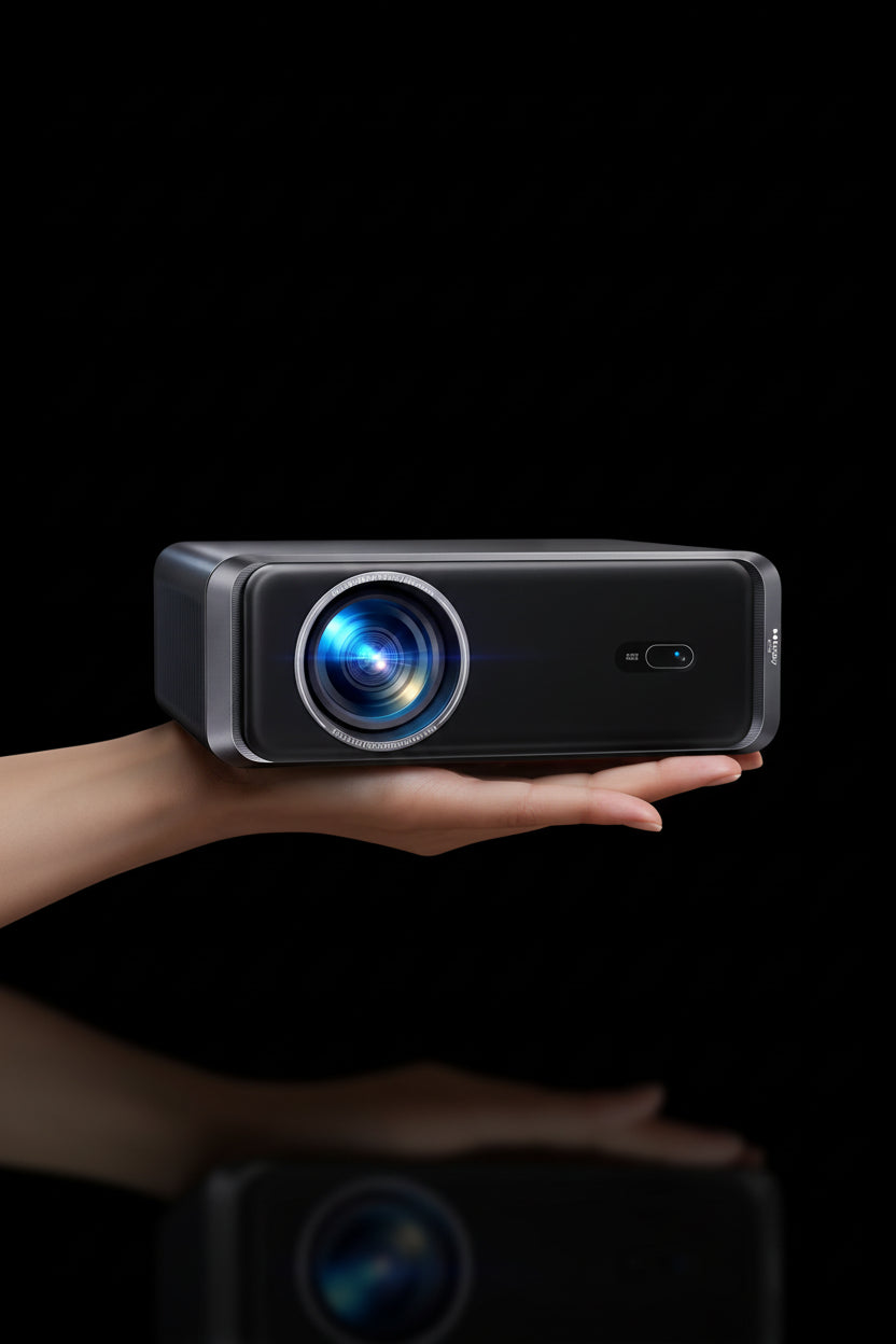 Vidéoprojecteur Laresar A1 Netflix Certifié 4K 1000 ANSI - Full HD 1080P Android TV WiFi 6 Auto Focus Dolby Audio