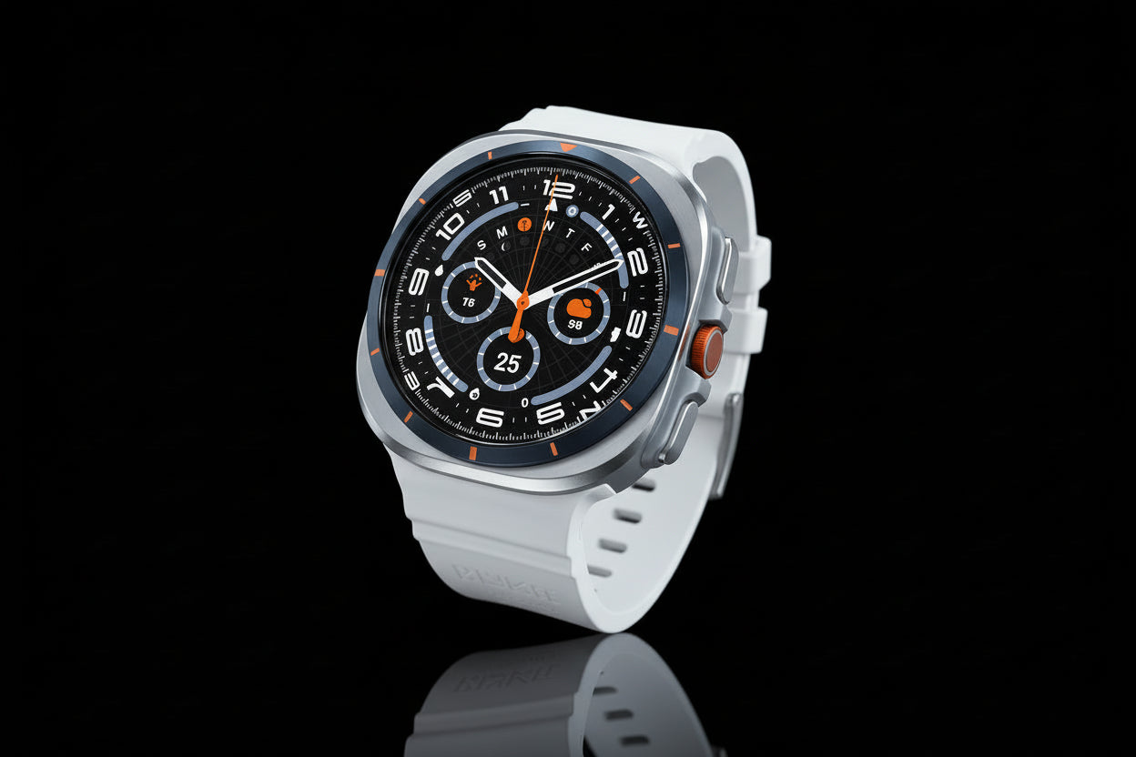 Samsung Galaxy Watch Ultra 2025 Titanium White - Montre Connectée Premium