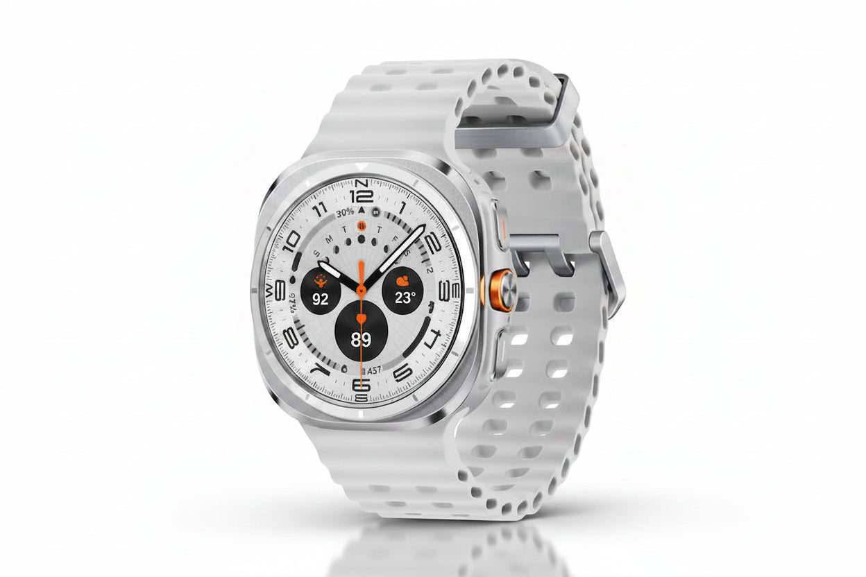 Samsung Galaxy Watch Ultra 2025 | Super AMOLED 1,5" · LTE · 590 mAh · Titanium White