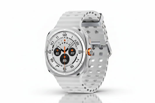 Samsung Galaxy Watch Ultra 2025 | Super AMOLED 1,5" · LTE · 590 mAh · Titanium White