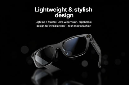 Lunettes Connectées AI 4K HD – Caméra Intelligente Bluetooth ChatGPT Traduction