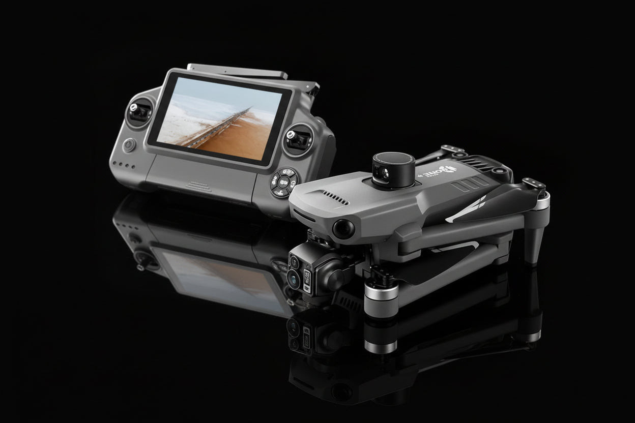 Drone Professionnel D12 8K Gimbal 3 Axes GPS Évitement Obstacles - Moteurs Brushless FPV Quadricoptère