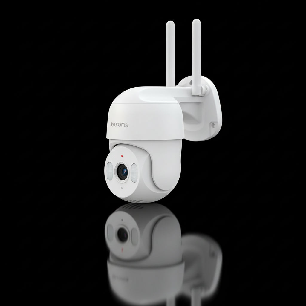 Caméra Sécurité Blurams 2K PTZ 360° Extérieure Vision Nocturne Couleur