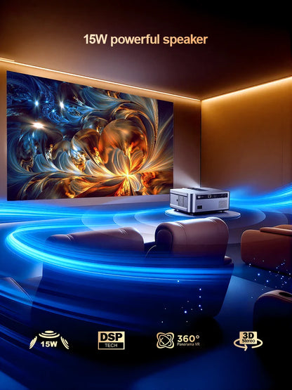 Vidéoprojecteur ThundeaL TD98 Mini Full HD – Android, Wi-Fi 6 et 2 300 ANSI
