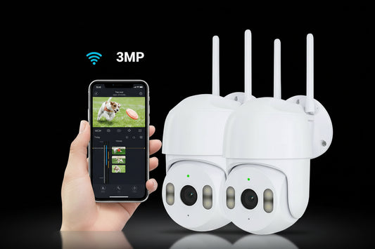 Caméra Extérieure Blurams 2K PTZ 360° - Suivi Intelligent & Vision Nocturne